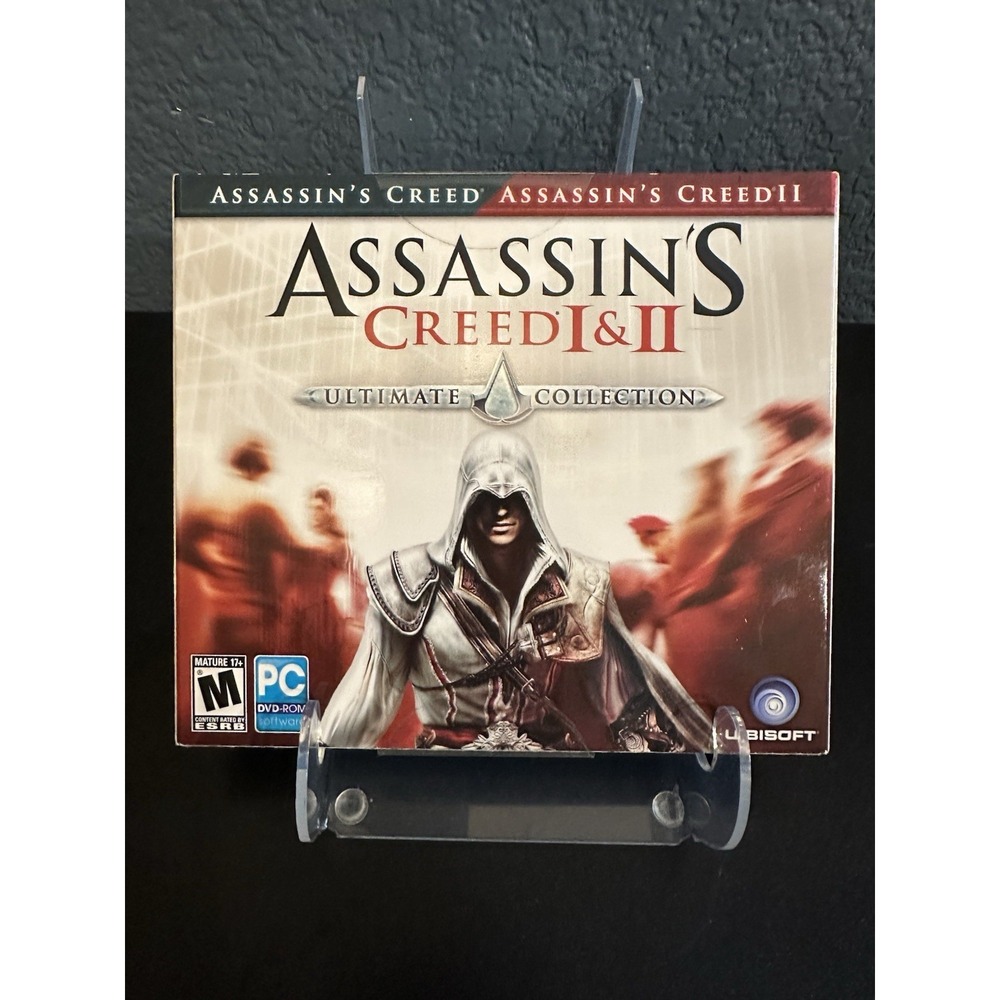 Assassin's Creed 1 & 2 Ultimate Collection PC Video Game sealed brand new BNIB
